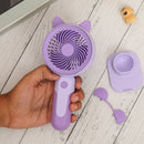 Multi-Functional Portable & Rechargeable Fan with Ears