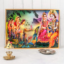 God Krishna & Radha Photo Frame