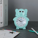 Elephant Design Cute Table Clock