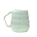 Cute Strawberry Printed Mug With Straw and Strawberry motif