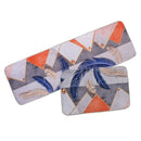 Feather Printed Multicolour Kitchen Mats (Set of 2)