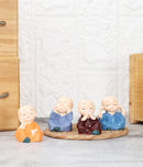 Craft Set of 4 Decorative Showpiece- Pack of 2