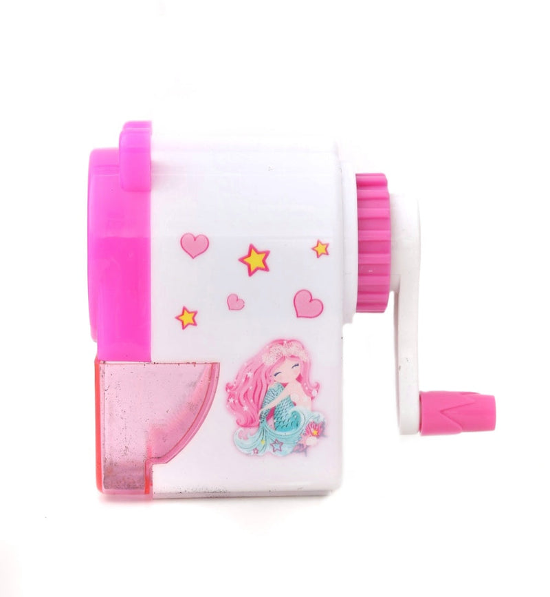 Mermaid Printed Pink Sharpener Set of 2