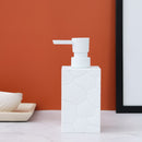 Honeycomb Texture Square Matte Liquid Soap Dispenser