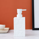 Honeycomb Texture Square Matte Liquid Soap Dispenser