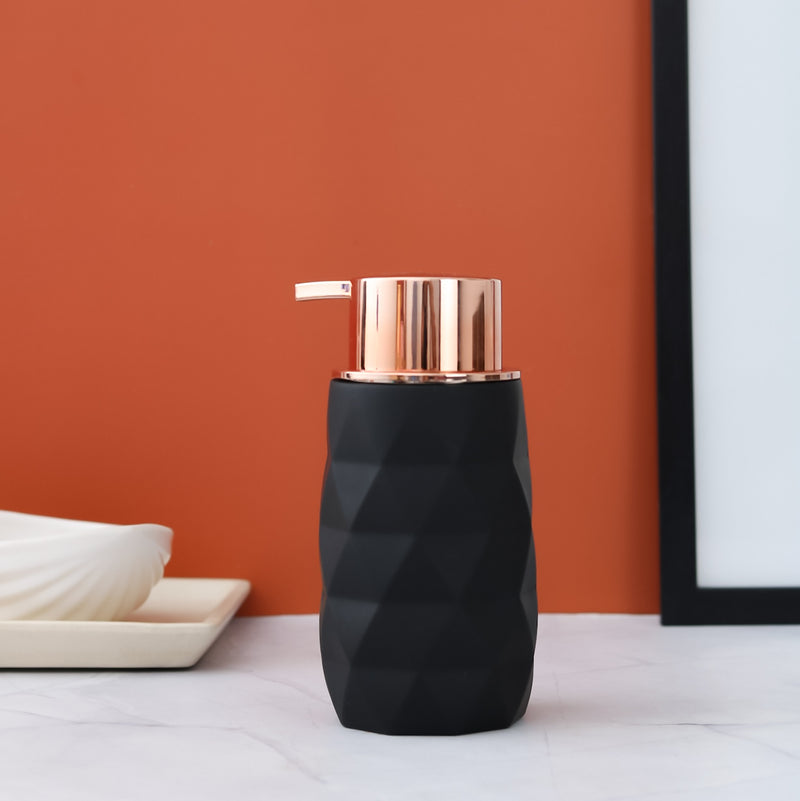 Diamond Cut Liquid Soap Dispenser