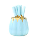 Luxury Sky Fruit Fork and Spoon Set