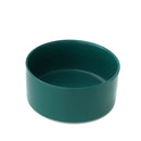 Ceramic Green Serving Bowl With Wooden Stand