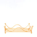 Ceramic Green Bowl Set With Metal Stand (set of 4)