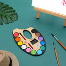 Colorful Artistic Palette With Colors And Brush- SET OF 2