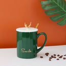 3D Ceramic Magical Reindeer Designed Mug