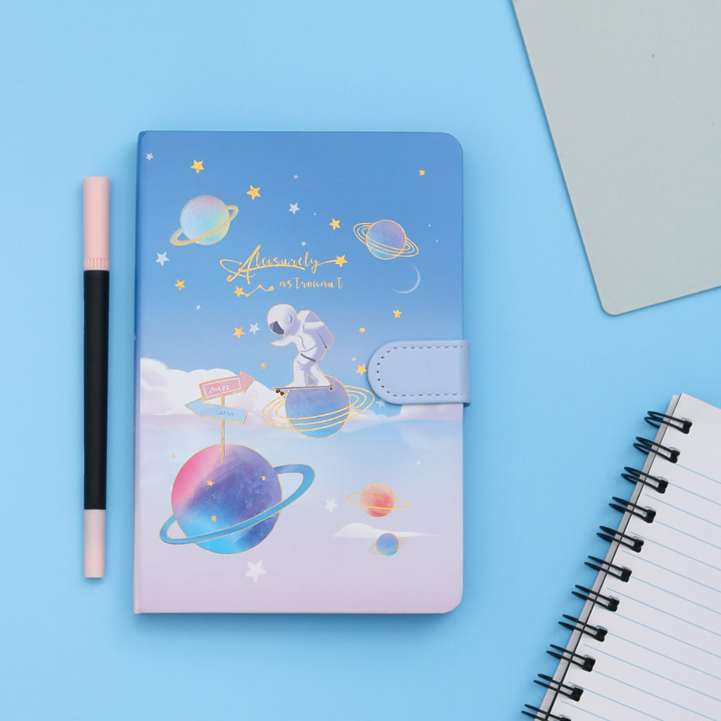 A Leisurely Astronaut Note Book Set of 2