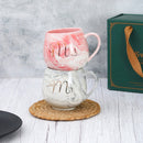 Marble Finish Coffee Mug Set of 2