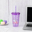 Unicorn with Rainbow Printed Sippers