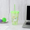 Unicorn with Rainbow Printed Sippers
