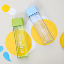 Pure Water Printed Water Bottle Set of 2