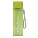 Pure Water Printed Water Bottle Set of 2