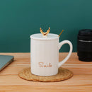 3D Ceramic Magical Reindeer Designed Mug