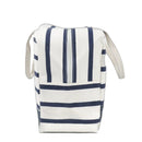 Stripe Design Heat Insulated Blue Tiffin Bag Set of 2