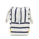 Stripe Design Heat Insulated Yellow Tiffin Bag Set of 2