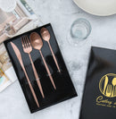 High Quality Copper Metal Cutlery Set