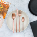 High Quality Copper Metal Cutlery Set