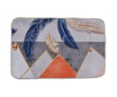Feather Printed Multicolour Kitchen Mats (Set of 2)