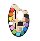 Colorful Artistic Palette With Colors And Brush- SET OF 2