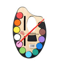 Colorful Artistic Palette With Colors And Brush- SET OF 2