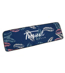 Tropical Design Blue Kitchen Mats(Set Of 2)