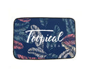 Tropical Design Blue Kitchen Mats(Set Of 2)